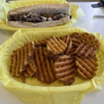 The Yeller Sub - Seasoned Cross-cut Fries - Sandwiches Near Me - Albuquerque, New Mexico