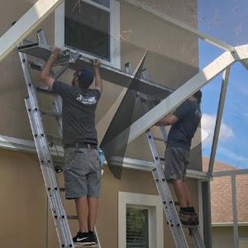 StormFitters - in order to repair, lanai screen had to be taken down - Windows Installation Near Me - St. Petersburg, Florida StormFitters - in order to repair, lanai screen had to be taken down - Windows Installation Near Me - St. Petersburg, Florida