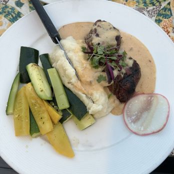 Wind & Sea - Filet tips w mashed potatoes and zucchini/squash - Seafood Near Me - Dana Point, California Wind & Sea - Filet tips w mashed potatoes and zucchini/squash - Seafood Near Me - Dana Point, California