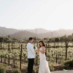 Tre Posti Events & Catering - Vineyard sunset photos