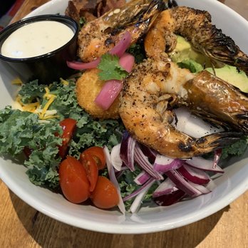 Scratch Kitchen - Salad with shrimp - Breakfast & Brunch Near Me - Honolulu, Hawaii
