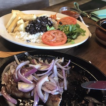 Brazilian Steak House - Picanha with rice, beans, salad and yucca - Brazilian Near Me - Sarasota, Florida