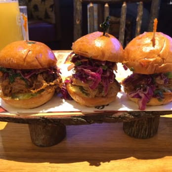Twin Peaks - Pulled pork sliders.. - Sports Bars Near Me - Madison Heights, Michigan Twin Peaks - Pulled pork sliders.. - Sports Bars Near Me - Madison Heights, Michigan