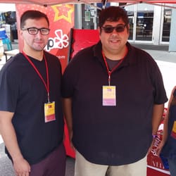Hamburg BurgerFest - One of the Yelp teams judging burgers
