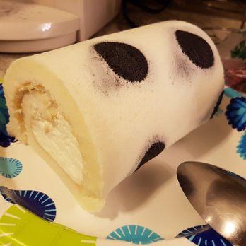 Feng Cha Teahouse - Cow Cake Roll, $4, prior to tax - Desserts Near Me - Richardson, Texas