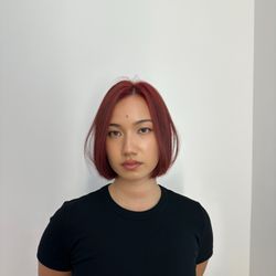 Theodora Hair Studio - No bleach red color