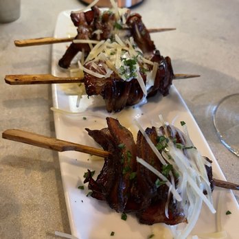 Arnold Palmer's Restaurant - Bacon wrapped dates - American Near Me - La Quinta, California Arnold Palmer's Restaurant - Bacon wrapped dates - American Near Me - La Quinta, California