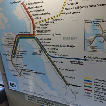 Fremont BART Station - The routes & topography of Bay Area Rapid Transit - Train Stations Near Me - Fremont, California