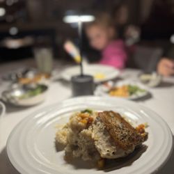 Jesse's On the Bay - Swordfish with risotto.
