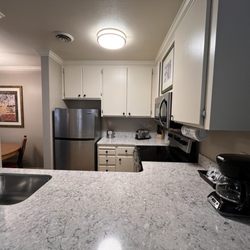 One bedroom suite's kitchen