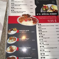 Robert BBQ - Menu Déjeuner Brunch