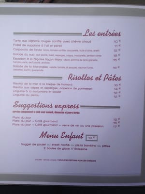 Menu photo 2 La Maronaise Café Marseille, 13 Menu photo 2 La Maronaise Café Marseille, 13