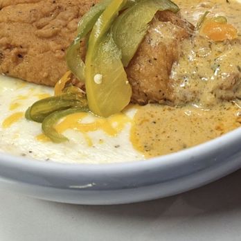 Good Times On The Ave - Catfish and grits. - American Near Me - Detroit, Michigan