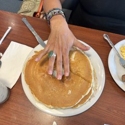 The biggest pancakes ever! The biggest pancakes ever!