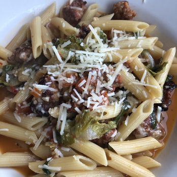 Sonoma Bistro - Garlic penne with escarole and sausage! Amazing! - Breakfast & Brunch Near Me - Rutherford, New Jersey