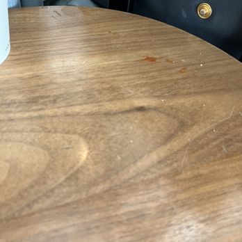 Plaza Premium Lounge - Dirty tabletops - Airport Lounges Near Me - London, XGL Plaza Premium Lounge - Dirty tabletops - Airport Lounges Near Me - London, XGL
