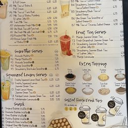 Menu as of 8/7/23 Menu as of 8/7/23