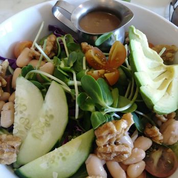 Cacao Tree Cafe - Delicious white bean salad - Vegetarian Near Me - Royal Oak, Michigan