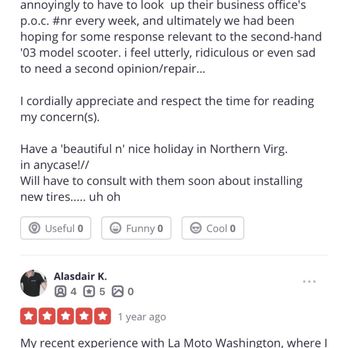 LaMoto Washington - Revised to three stars bc purchased from STEPHAN BYERS in DEC 2015 through JAN 2016. C my update with more photos of '03 built interior. - Motorcycle Repair Near Me - Arlington, Virginia LaMoto Washington - Revised to three stars bc purchased from STEPHAN BYERS in DEC 2015 through JAN 2016. C my update with more photos of '03 built interior. - Motorcycle Repair Near Me - Arlington, Virginia