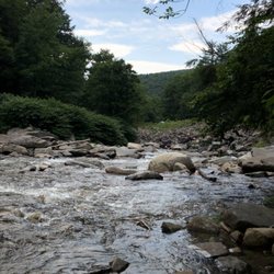 Bartlett's Falls - View of the downstream pool area.