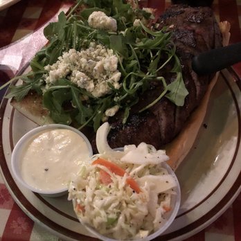 Arthur's Tavern - Sliced steak sandwich with arugula and blue cheese - Pubs Near Me - Morris Plains, New Jersey