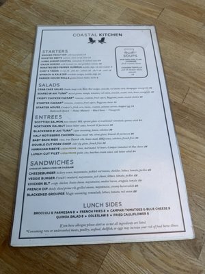 Menu photo 2 Coastal Kitchen Dana Point, CA Menu photo 2 Coastal Kitchen Dana Point, CA