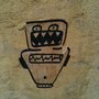 Photo of Streetart am Radweg
