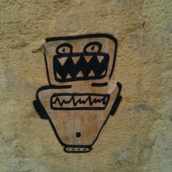 Streetart am Radweg