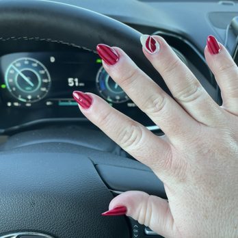 TD Nail Studio - Builder gel manicure with nail art - Nail Salons Near Me - Oxnard, California