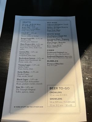 Menu photo 5 Triumph Brewing Company Red Bank, NJ Menu photo 5 Triumph Brewing Company Red Bank, NJ