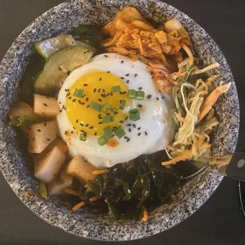 Bae Bae's Kitchen - Bib bim bap. Protein comes on the side. But I forgot the photo. - Korean Near Me - Pittsburgh, Pennsylvania Bae Bae's Kitchen - Bib bim bap. Protein comes on the side. But I forgot the photo. - Korean Near Me - Pittsburgh, Pennsylvania