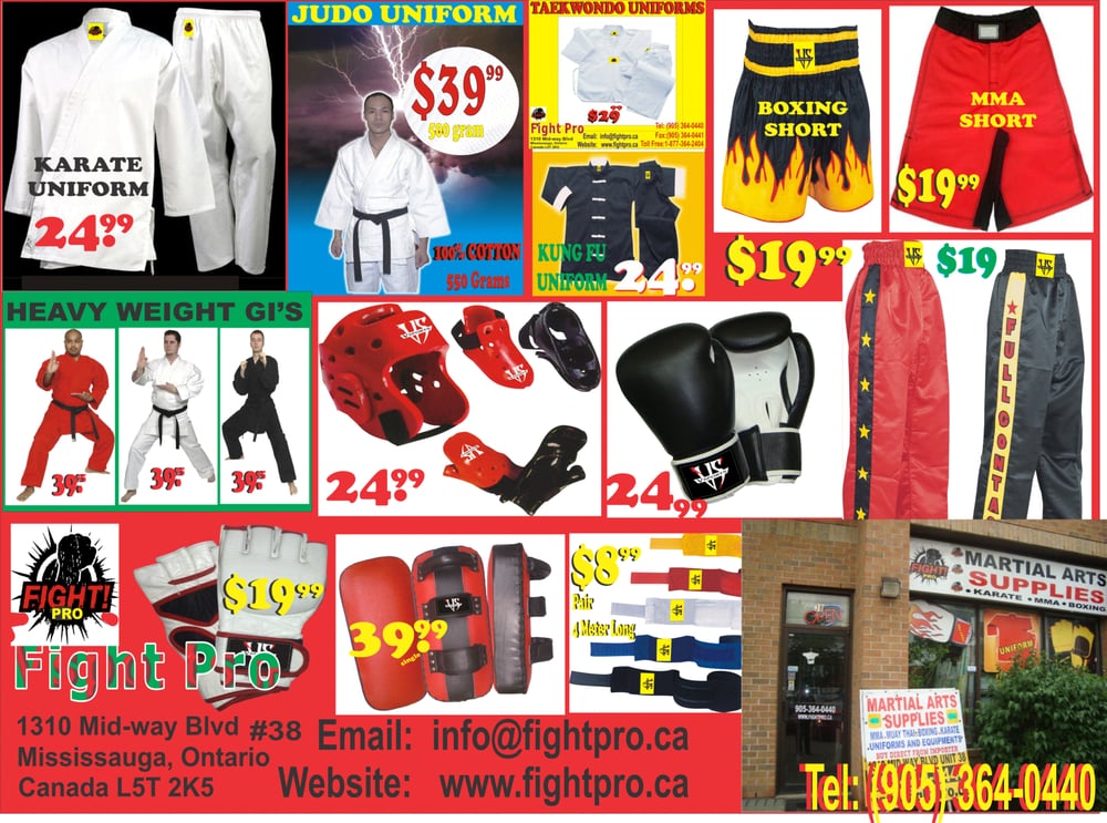 FIGHT PRO MARTIAL ARTS SUPPLIES Updated September 2024 18 Photos