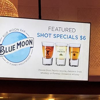 Blue Moon Bar - Very tempting but was afraid of mixing with the 5 or 6 beers I already had! - Lounges Near Me - Las Vegas, Nevada