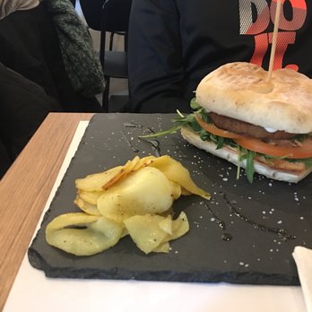 Michetta - Vegetarian panini with potato and eggplant - Sandwiches Near Me - Milan, Michigan Michetta - Vegetarian panini with potato and eggplant - Sandwiches Near Me - Milan, Michigan
