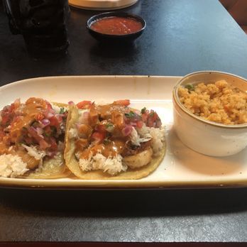 Azul Tequila - Shrimp Taco & Red Rice - Mexican Near Me - Peachtree City, Georgia Azul Tequila - Shrimp Taco & Red Rice - Mexican Near Me - Peachtree City, Georgia