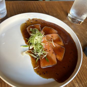 SOBOKU - Salmon Capaccio - Japanese Near Me - Brooklyn, New York SOBOKU - Salmon Capaccio - Japanese Near Me - Brooklyn, New York