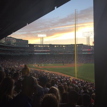 Fenway Park - View of home plate from my seat - Stadiums & Arenas Near Me - Boston, Massachusetts