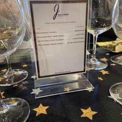 J Rallison Cellars - Tasting menu