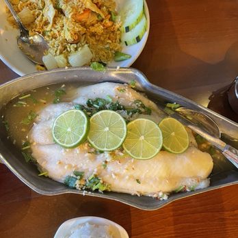 Koon Thai Kitchen - Steamed fish - Thai Near Me - San Diego, California Koon Thai Kitchen - Steamed fish - Thai Near Me - San Diego, California