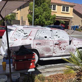 Petro Restyling - All soaped up. - Auto Detailing Near Me - Henderson, Nevada Petro Restyling - All soaped up. - Auto Detailing Near Me - Henderson, Nevada