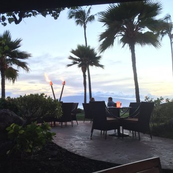 Japengo - Too cloudy for a spectacular sunset. But the view and ambience is still spectacular. - Asian Fusion Near Me - Lahaina, Hawaii