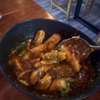 Bombay Spice II - This apparently is their "DRY" chilli chicken !! - Indian Near Me - Edison, New Jersey