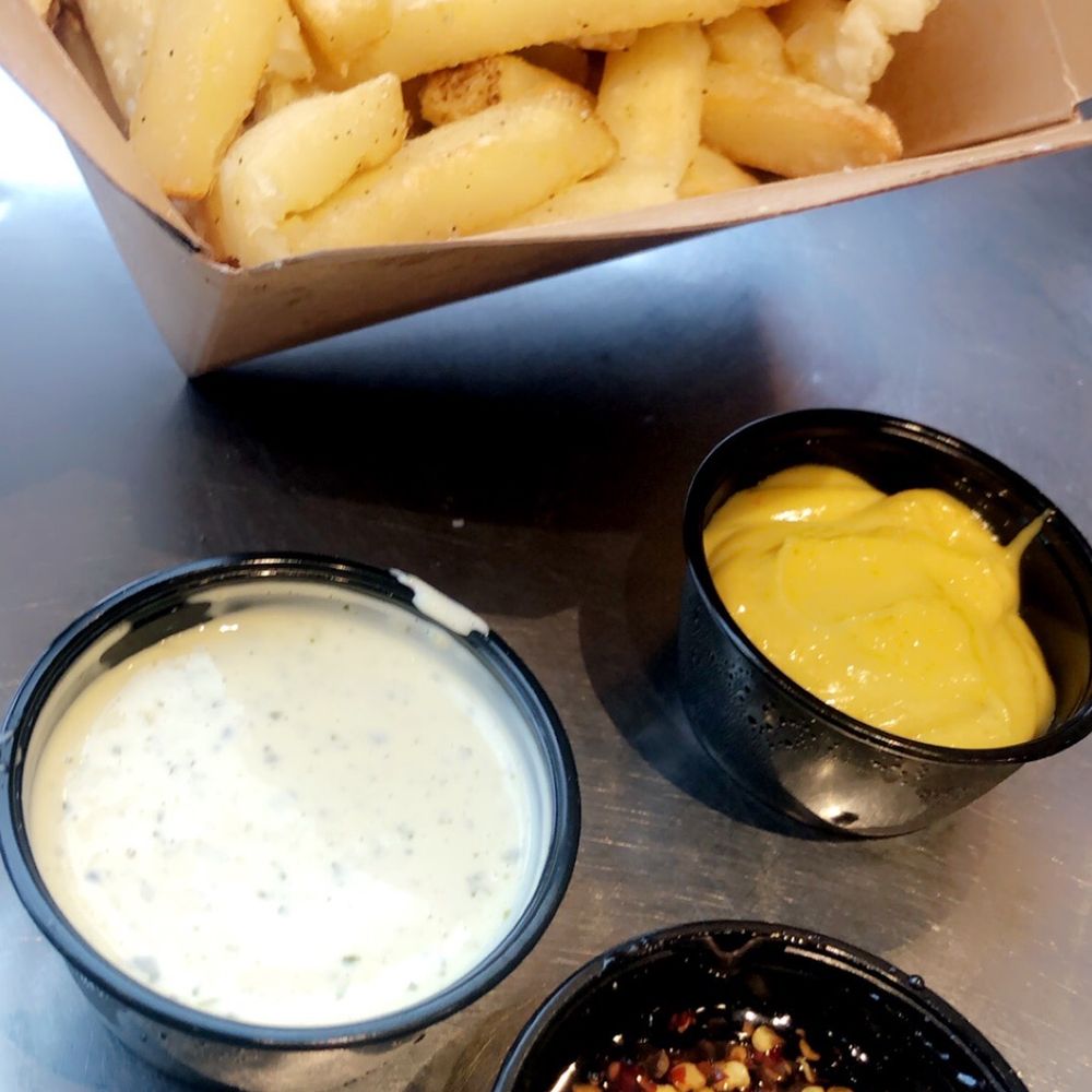 Annabel's Pizza - Frites with 3 Sauce - Pizza Near Me - Schenectady, New York Annabel's Pizza - Frites with 3 Sauce - Pizza Near Me - Schenectady, New York