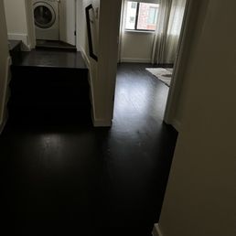 New flooring in hallway New flooring in hallway