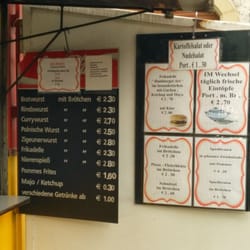 Müller's Imbiss - Speisekarte