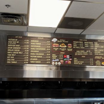 The Hat - Menu. (May 20, 2026) - Burgers Near Me - Las Vegas, Nevada