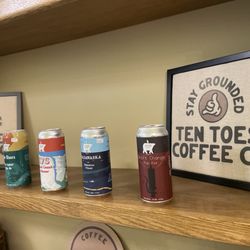 Ten Toes Coffee House - Selection of beer