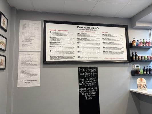Menu photo 1 Pastrami Tom’s Deli & Grill Cary, NC