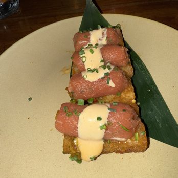 Belles Beach House - Spicy tuna crispy rice - Tiki Bars Near Me - Los Angeles, California