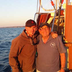 Big Bird Charters - Big Bird and Little Bird warming their feathers